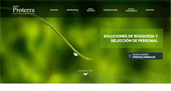 Desktop Screenshot of grupoproterra.com